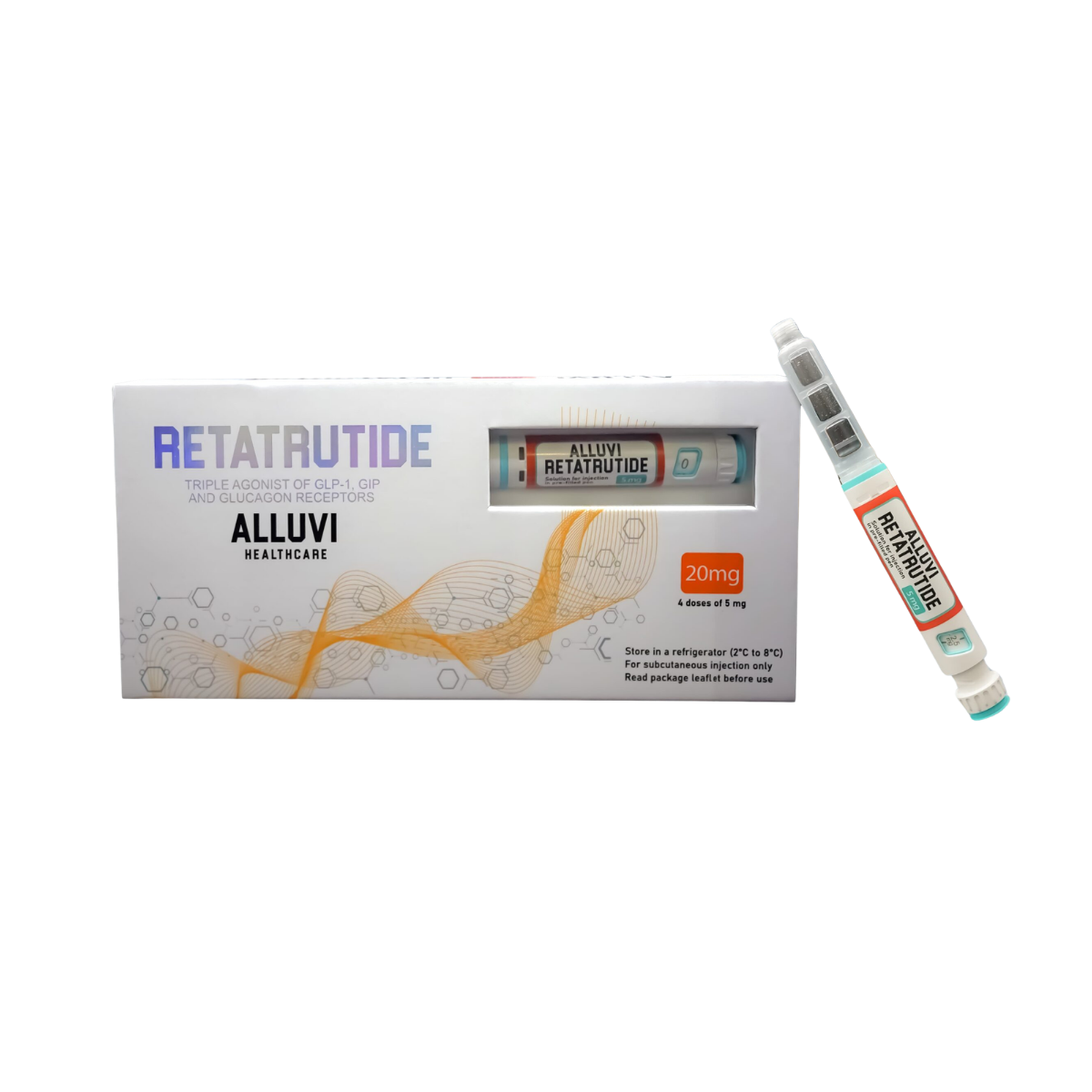 Retatrutide 40mg/20mg - Caneta - Alluvi Healthcare