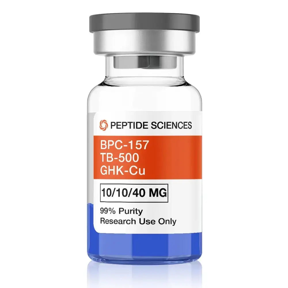 BPC-157, TB-500, GHK-Cu (Glow Blend) 60mg - Peptide Sciences