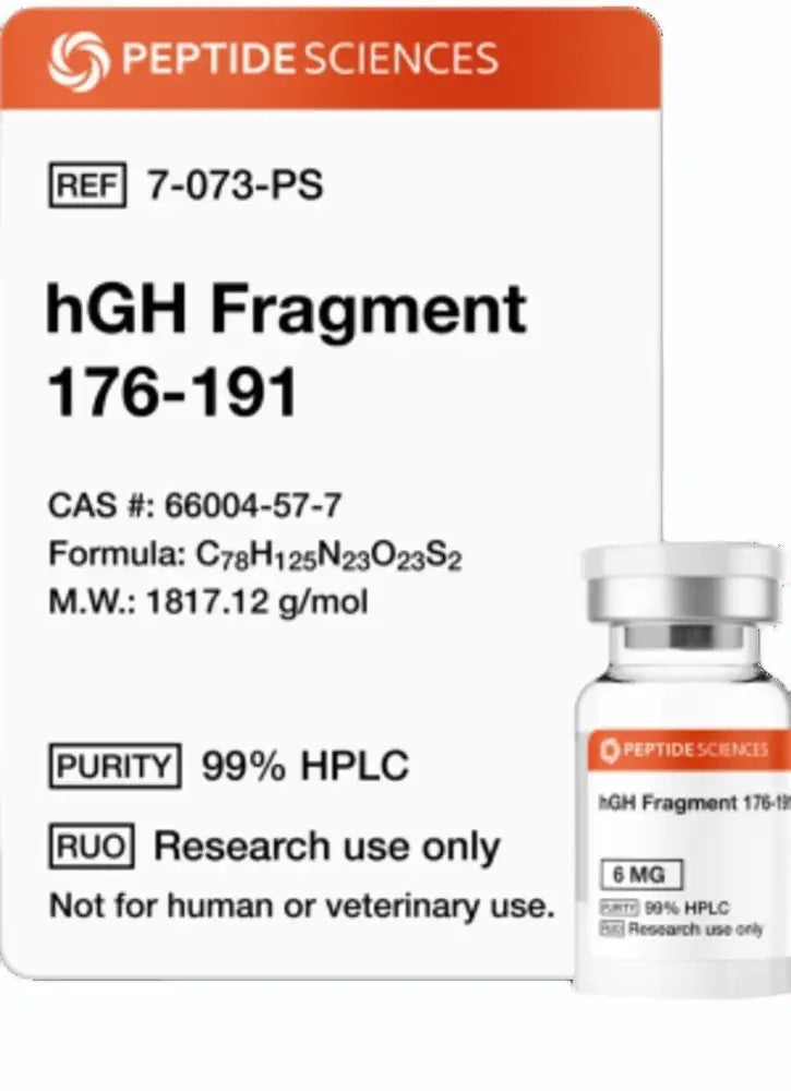 hGH fragment 6 gm 176-191 - Peptide Sciences