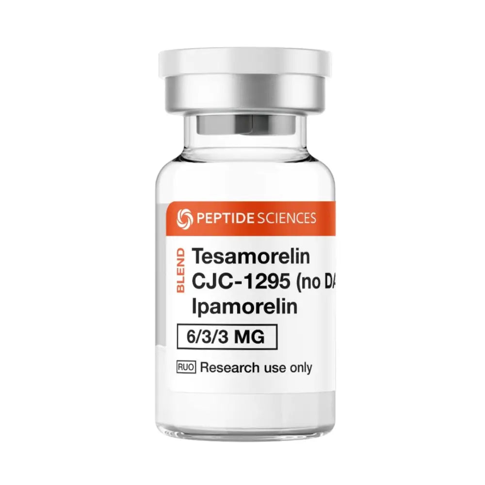 Tesamorelin, CJC-1295 (no DAC), Ipamorelin 12mg (Blend) - Peptide Sciences