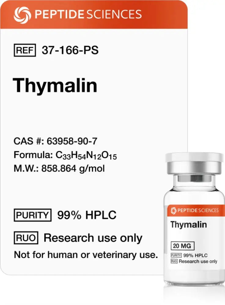 Thymalin 20mg - Peptide Sciences