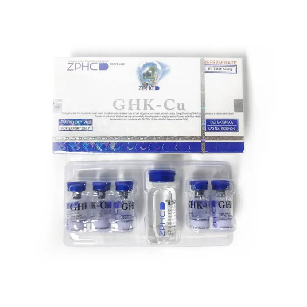 GHK-Cu ZPHC 50 mg Kit (5 vials × 10 mg) - ZPHC