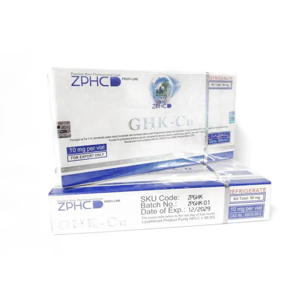 GHK-Cu ZPHC 50 mg Kit (5 vials × 10 mg) - ZPHC