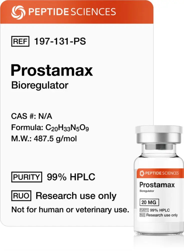 Prostamax 20mg (Bioregulator) - Peptide Sciences