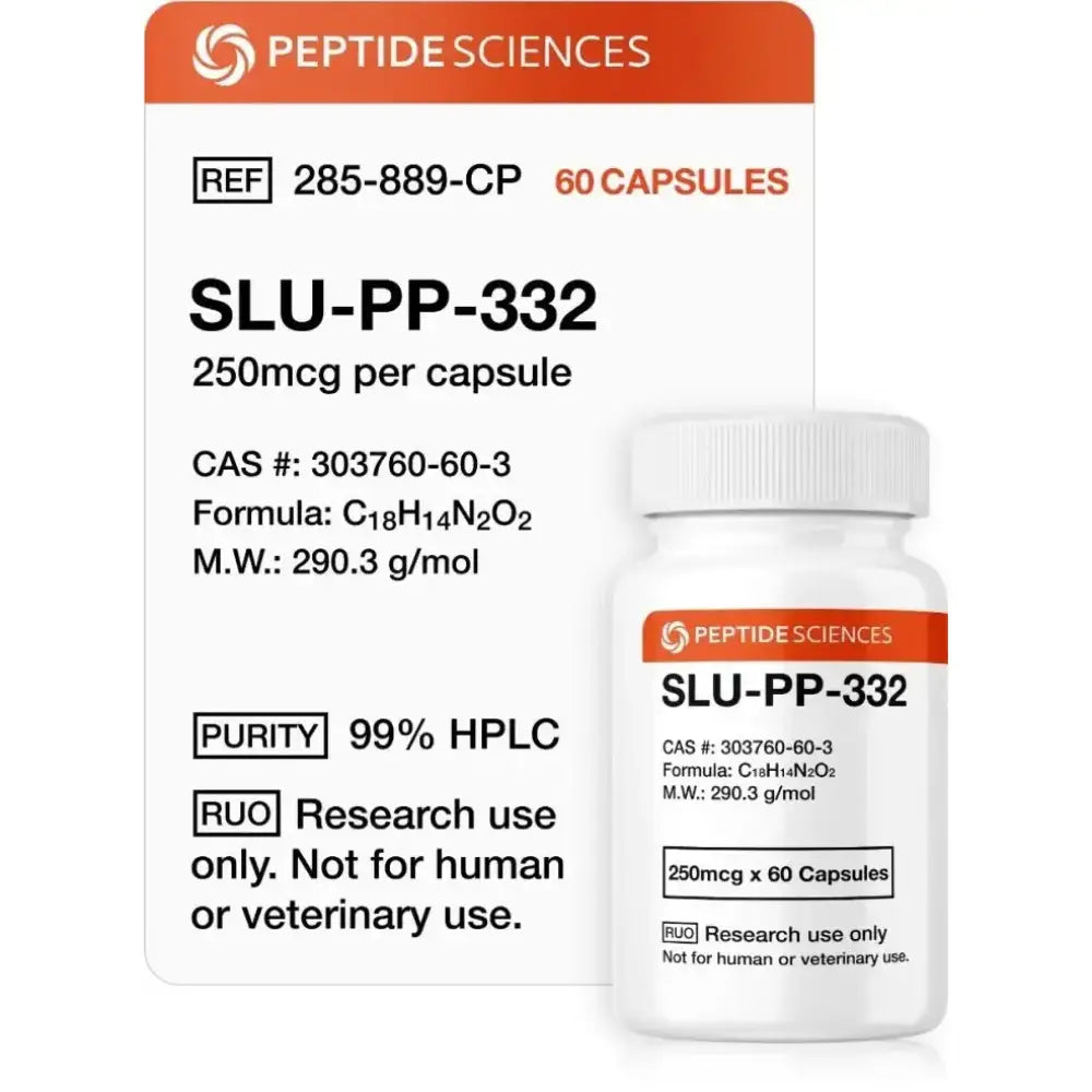 SLU-PP-332 250 mcg (60 Capsuels) - Peptide Sciences