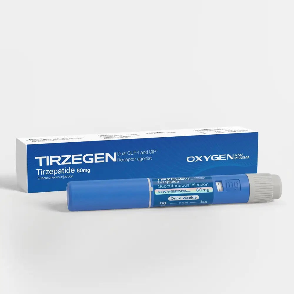 TIRZEGEN 60mg Tirzepatide Caneta - Oxygen Pharma